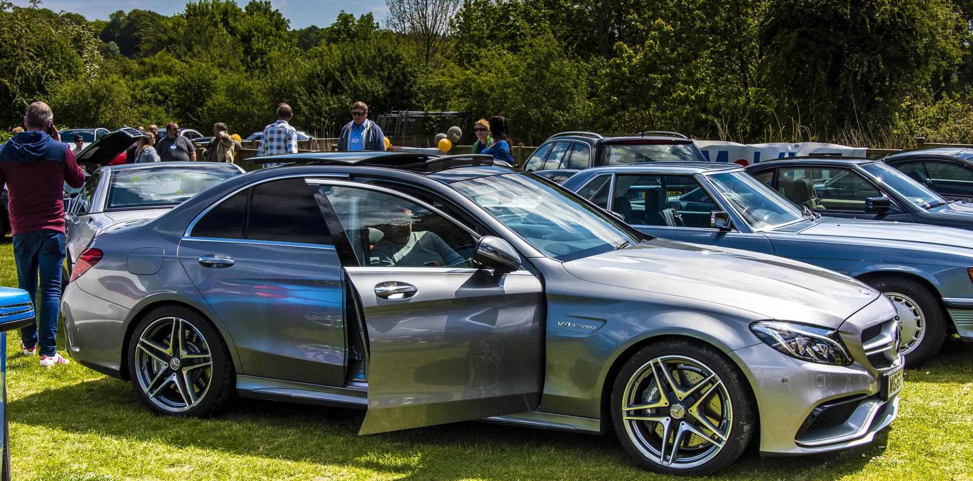 Grey Mercedes